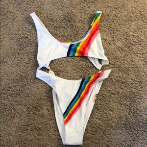 Milly Swim - Milly rainbow one-piece! Milly Swim - Milly rainbow one-piece!